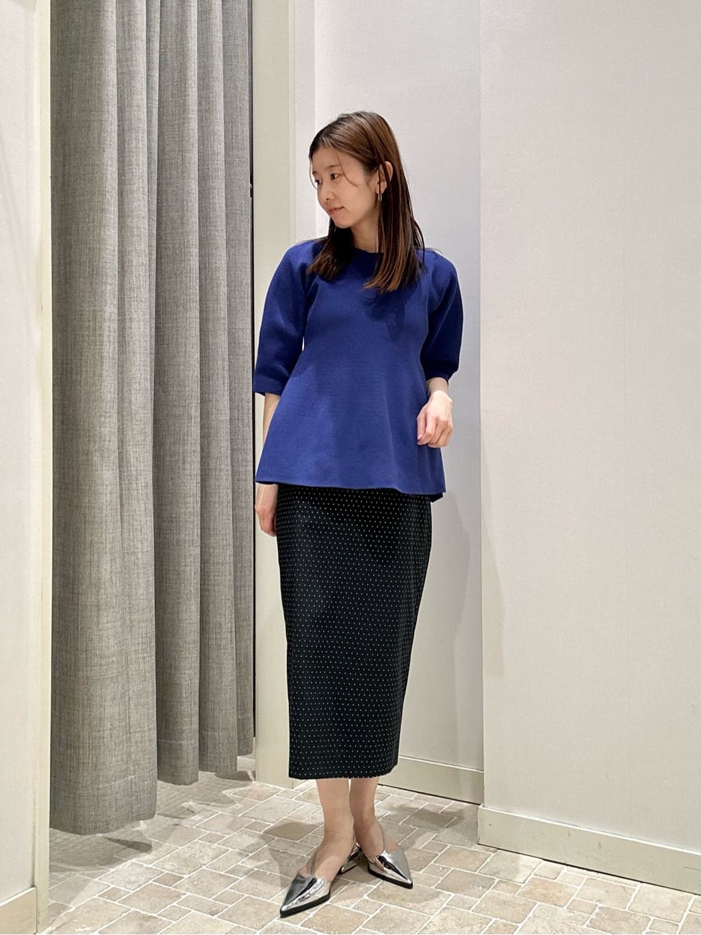 UNITED ARROWS LTD. OUTLET | ドット ジャガード タイトスカート