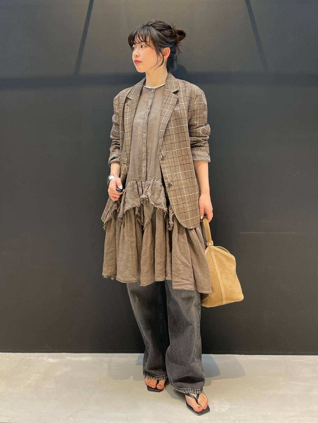 Curensology | ラミーランダムフリルブラウス | Rakuten Fashion(楽天
