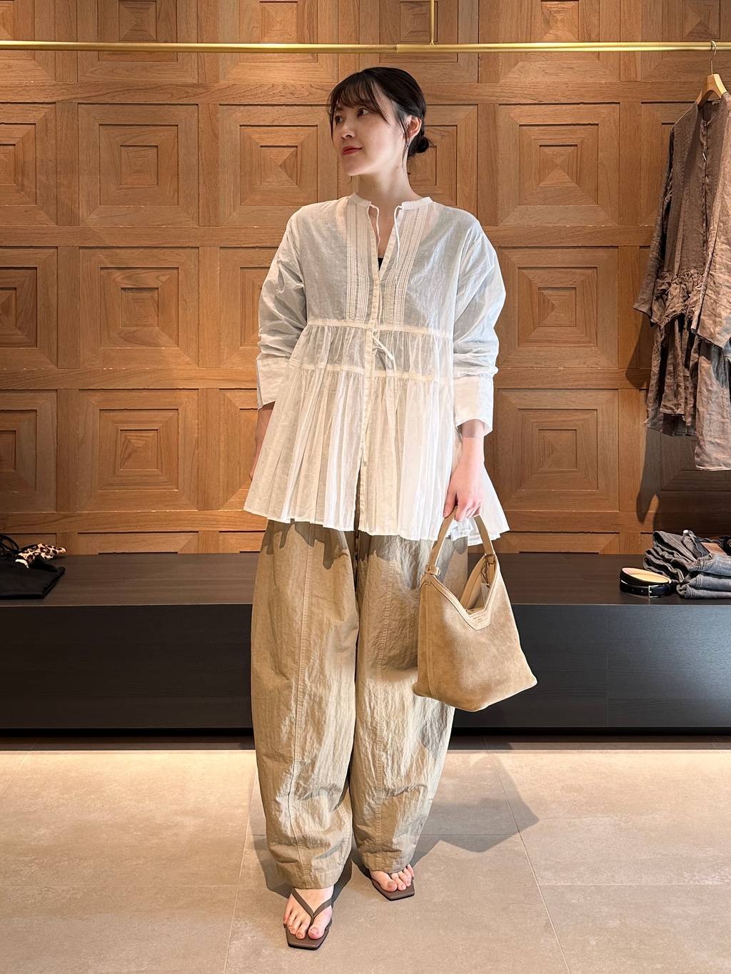 Curensology | オーガンギャザーブラウス | Rakuten Fashion(楽天