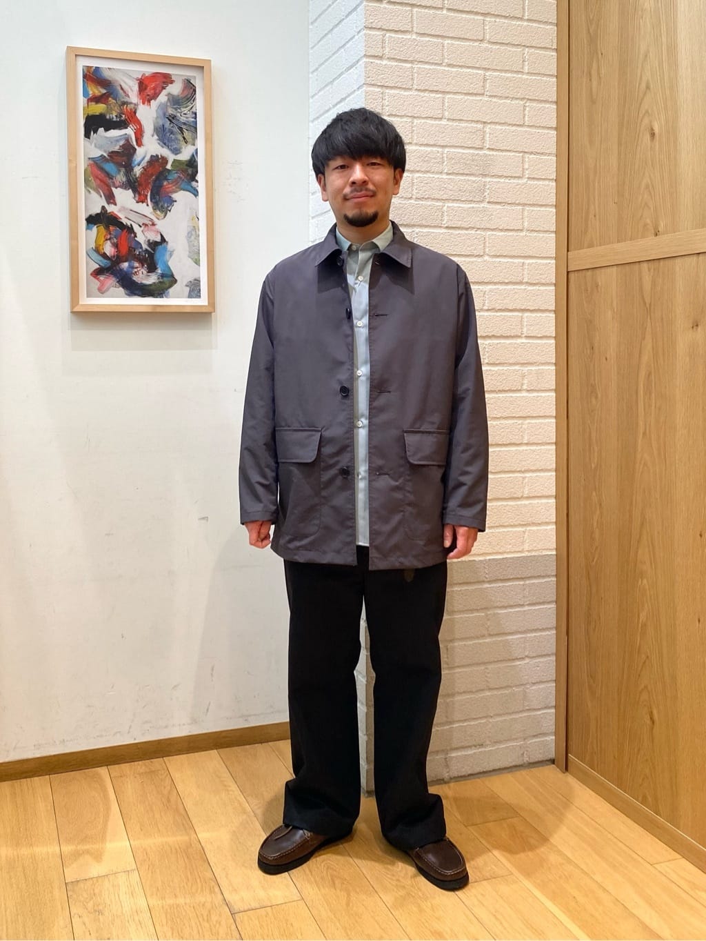 UNITED ARROWS green label relaxing | DICROS ミドル フード ステン