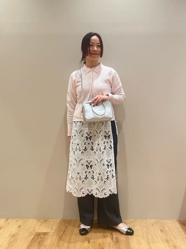 UNITED ARROWS green label relaxing | レース レイヤード スカート
