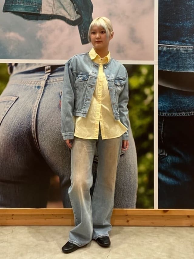 Levi's | ROSE(ロゼ)着用 LOOSE BOOT ジーンズ ライトインディゴ