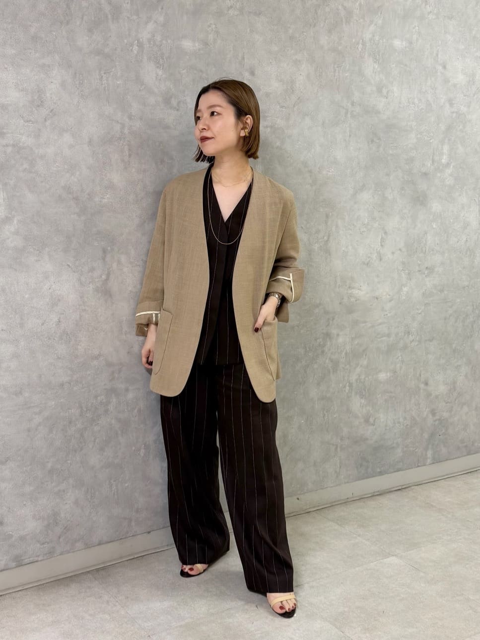 UNITED ARROWS | <conte>ストライプ ジレ | Rakuten Fashion(楽天