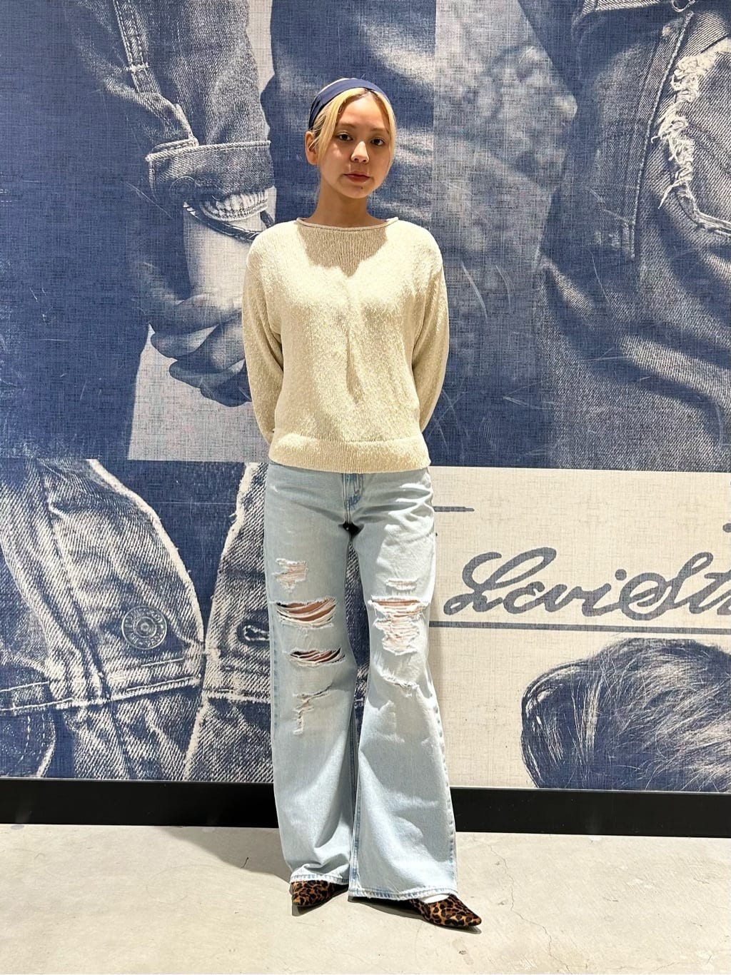Levi's | LOOSE BOOT ジーンズ ライトインディゴ | Rakuten Fashion