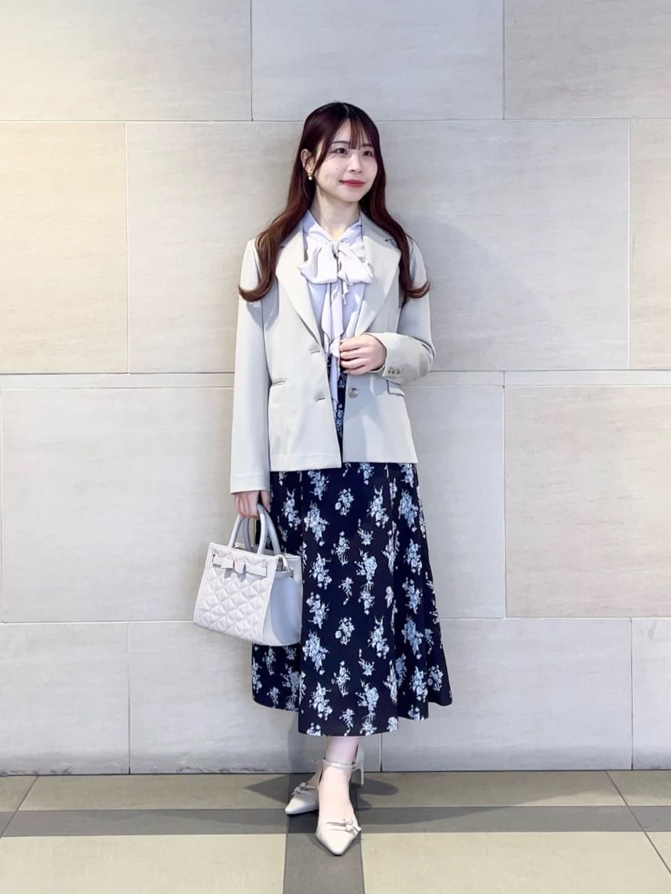 PROPORTION BODY DRESSING | フラワープリントフレアスカート 26SS