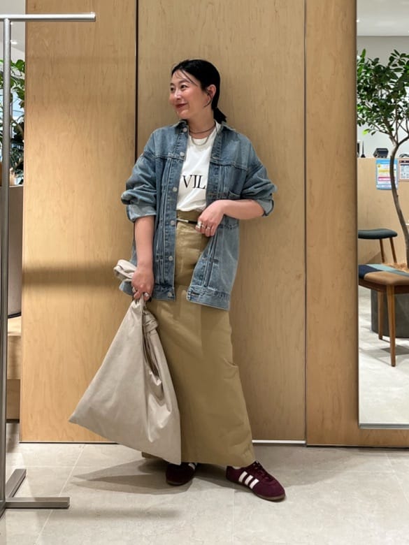 GALLARDAGALANTEの【サイズ展開あり】オーバーGジャンを使ったコーディネートを紹介します。｜Rakuten Fashion(楽天ファッション／旧楽天ブランドアベニュー)6924113