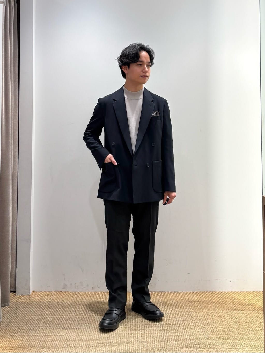 UNITED ARROWS green label relaxing | A+ ポリエステル シャーク