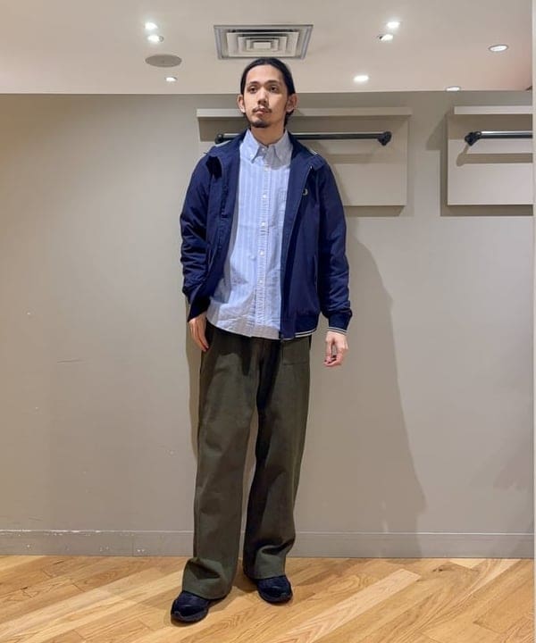 BEAMS MENの【別注】FRED PERRY / Zip Blouson 26SSを使った