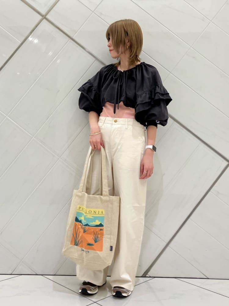 FREAK’S STOREの別注 配色 メロー リブタンクトップを使ったコーディネートを紹介します。｜Rakuten Fashion(楽天ファッション／旧楽天ブランドアベニュー)6928061