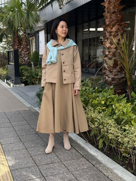 BANANA REPUBLIC ショートトレンチコート Mサイズ BANANA REPUBLIC FACTORY STORE | (W)ショート トレンチジャケット