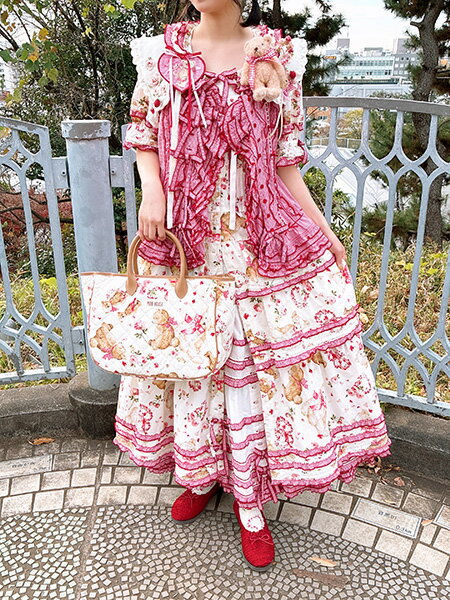 PINK HOUSE | テディローズプリントワンピース | Rakuten Fashion(楽天