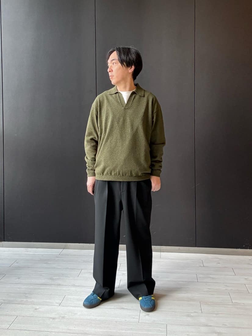 BEAUTY&YOUTH UNITED ARROWS | クリンプ コットン ポロスキッパー