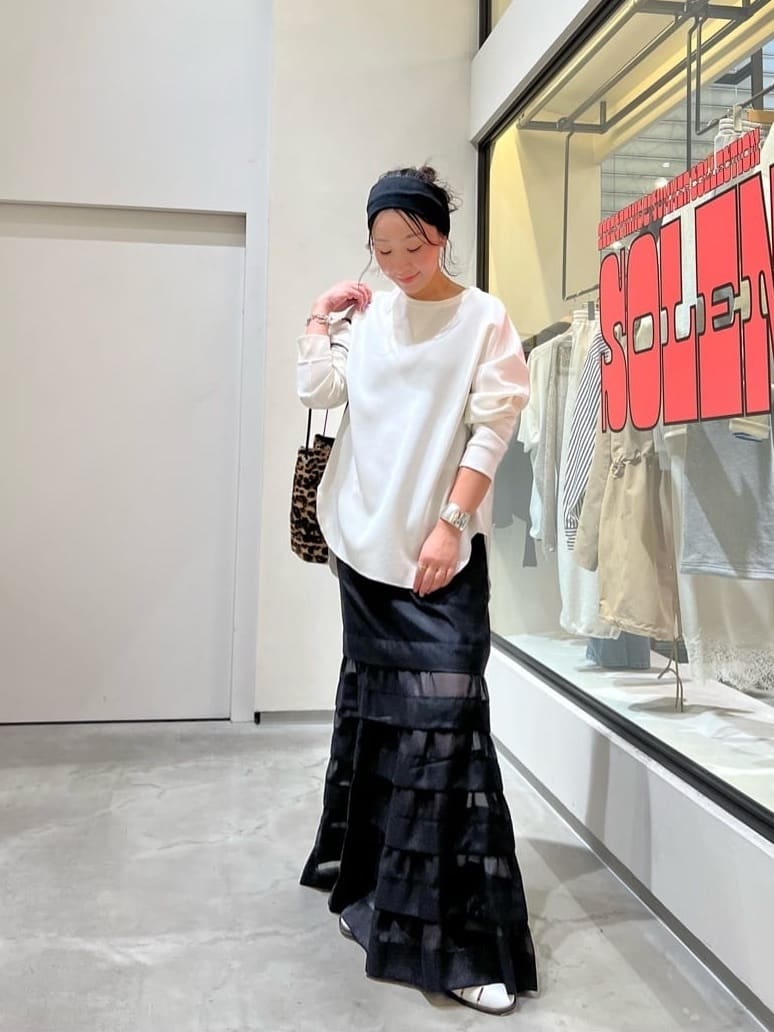 Whim Gazette | オーガンジーマーメイドスカート4 | Rakuten Fashion