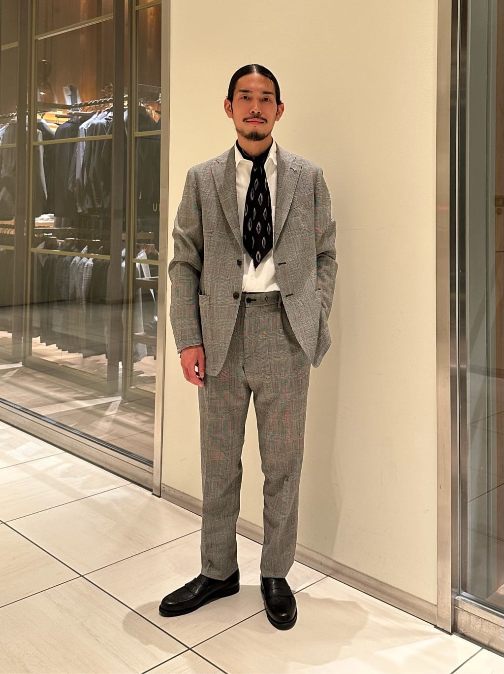 UNITED ARROWSのレザーライク サロペット パンツ-ウォッシャブル-を