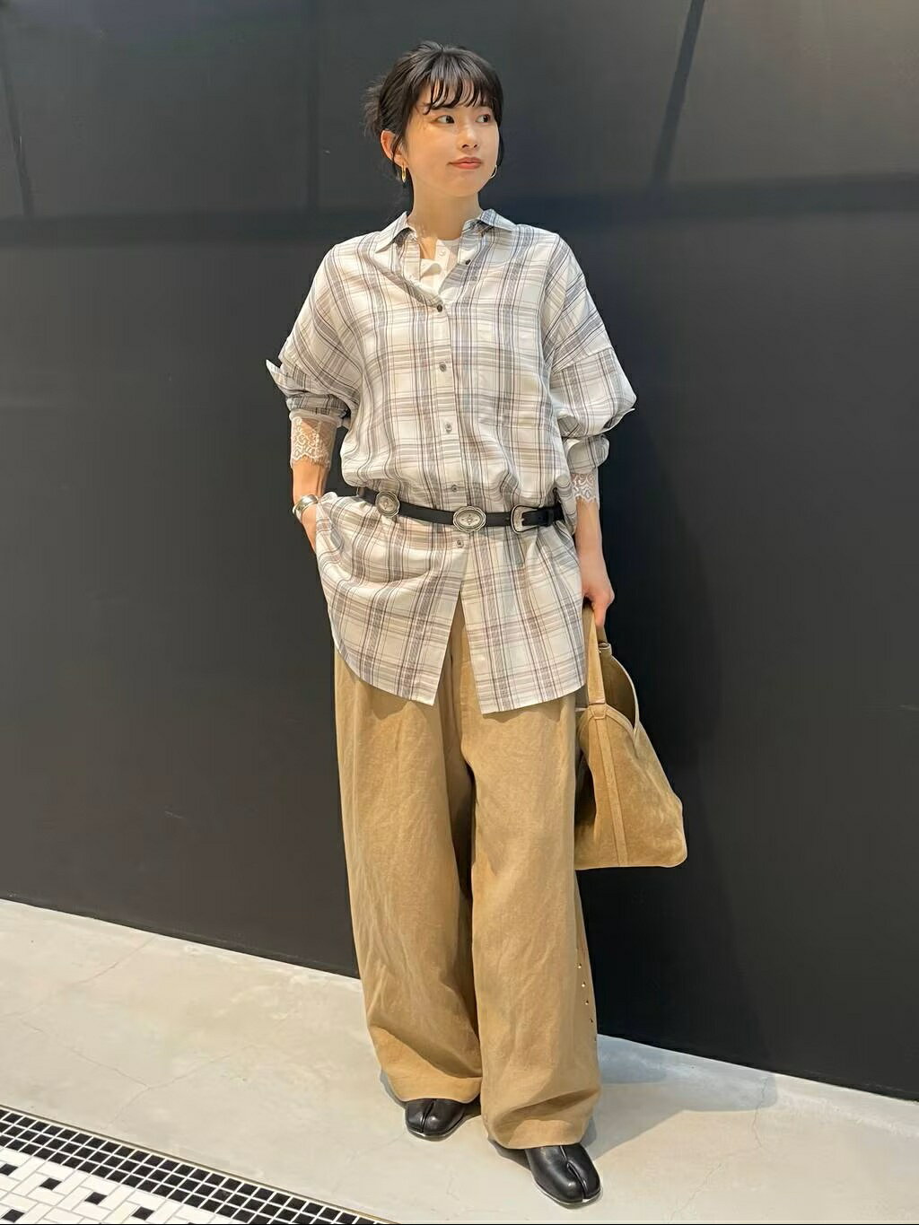Curensology | リネンウールスタッズパンツ | Rakuten Fashion(楽天