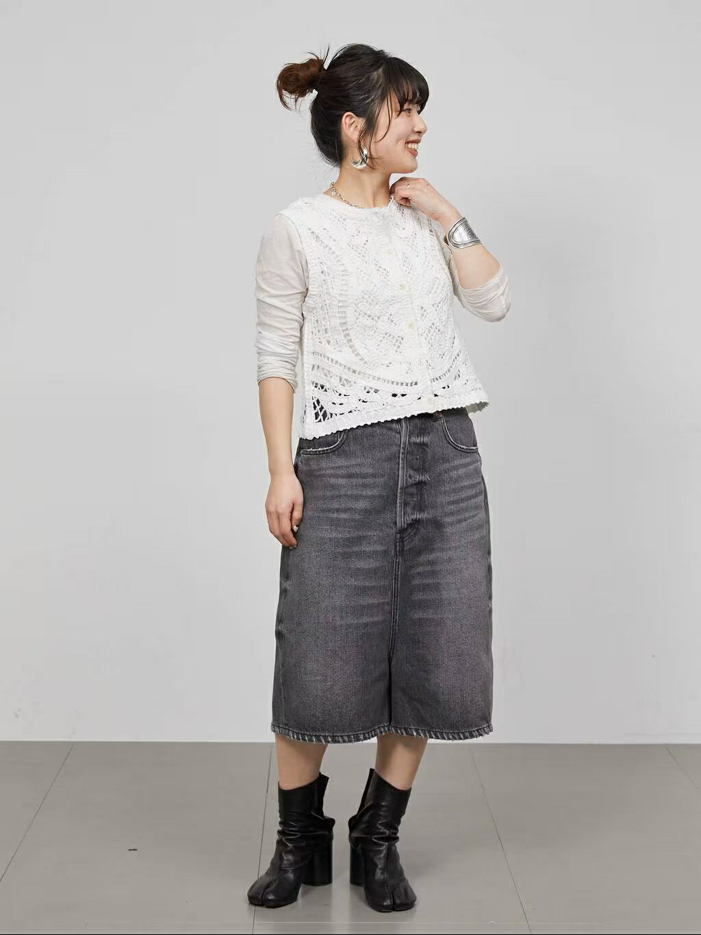 Curensology | レース2WAYニットベスト | Rakuten Fashion(楽天