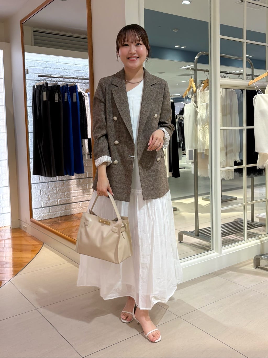 NOLLEY'S | 【MARILYN MOON/マリリーンムーン】sheer starched cotton