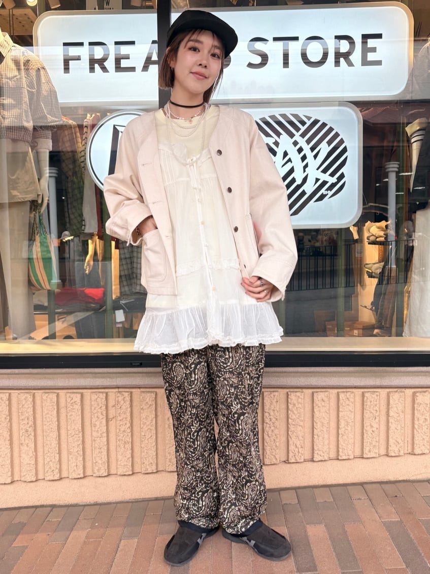 FREAK'S STORE | インドペイズリーイージーパンツ【限定展開
