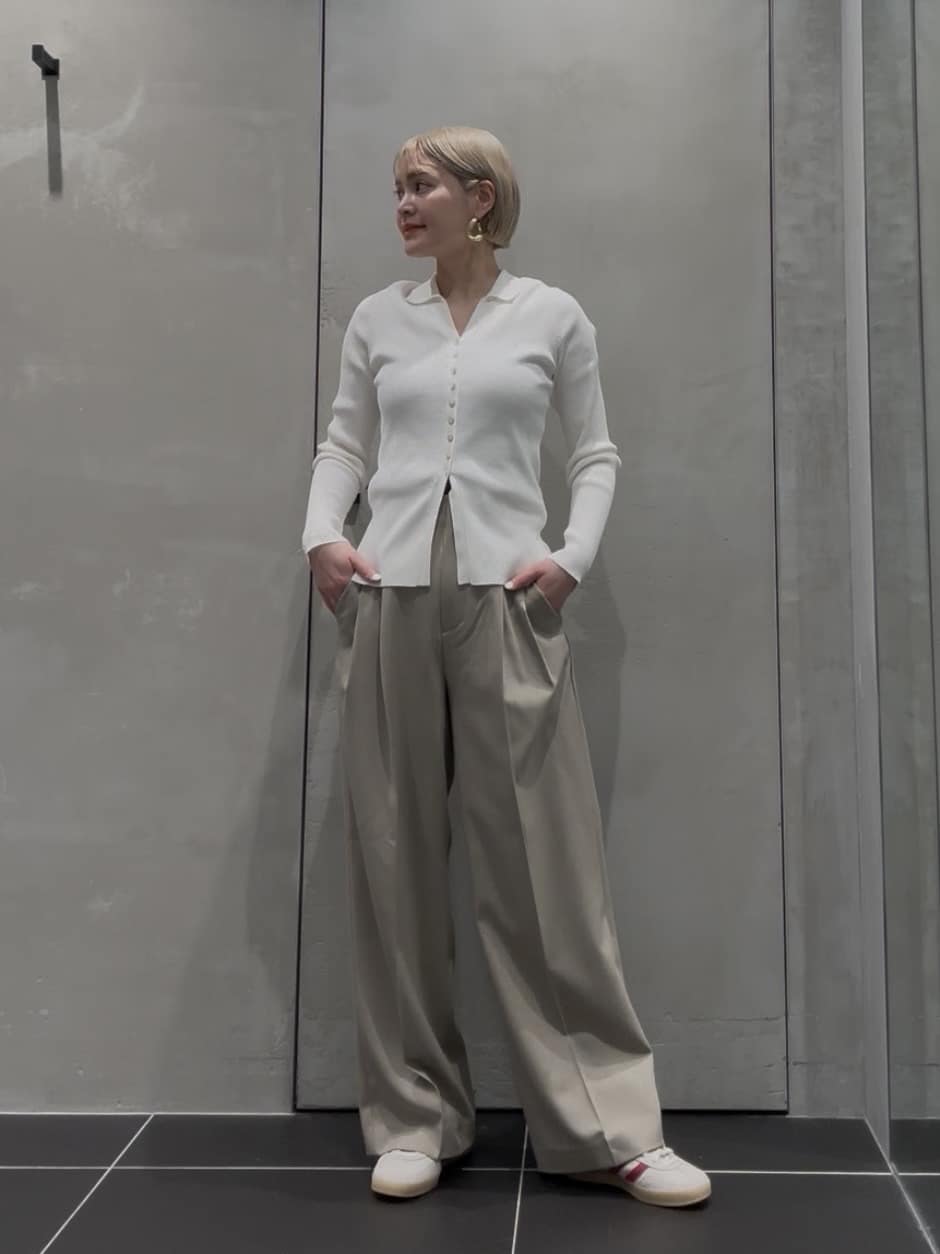 BEAUTY&YOUTH UNITED ARROWS | スキッパー リブニットカーディガン