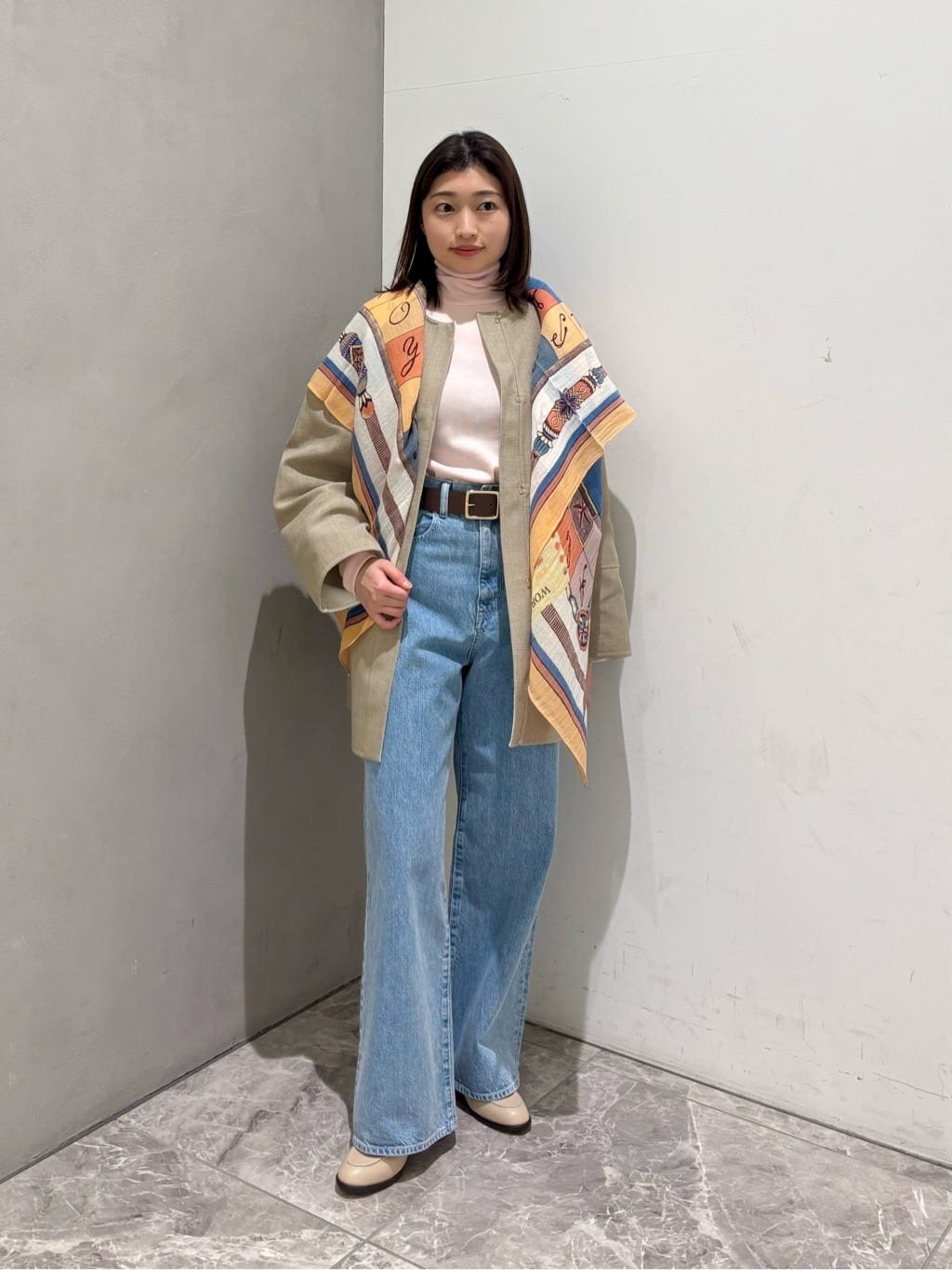 UNITED ARROWS | Asami バイカラー リバーコート | Rakuten Fashion