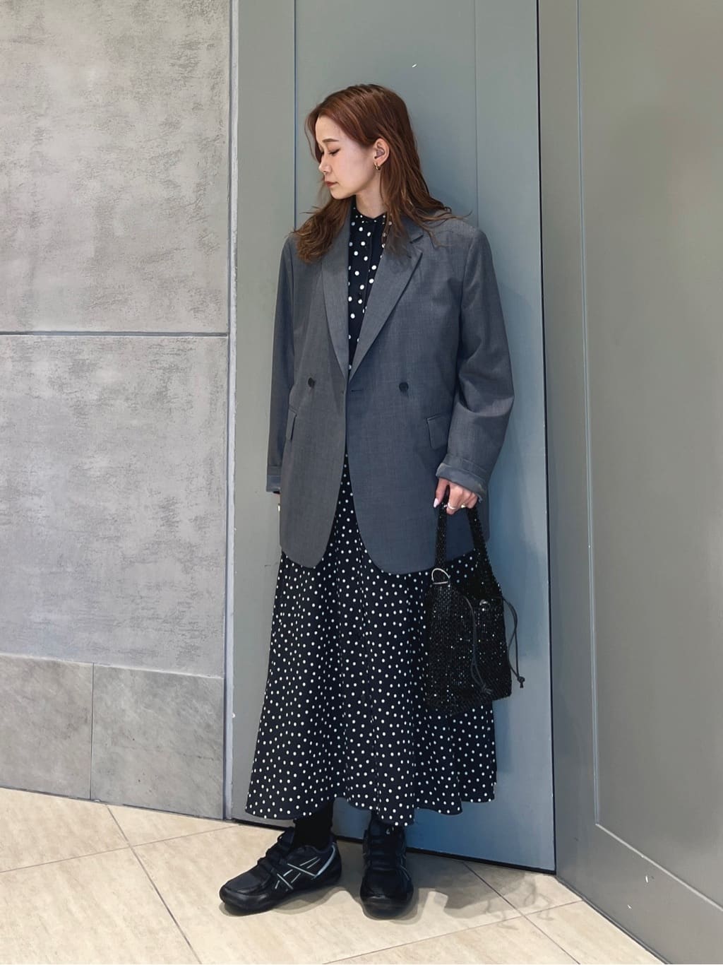 UNITED ARROWS | プリント シャツワンピース -ウォッシャブル