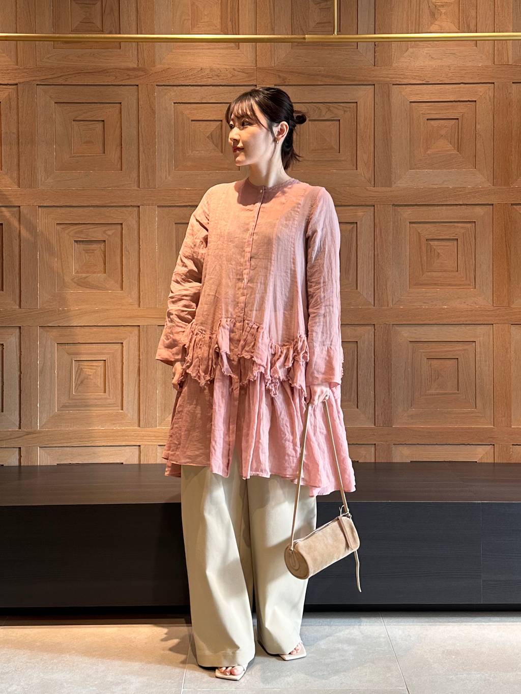 Curensology | ラミーランダムフリルブラウス | Rakuten Fashion(楽天