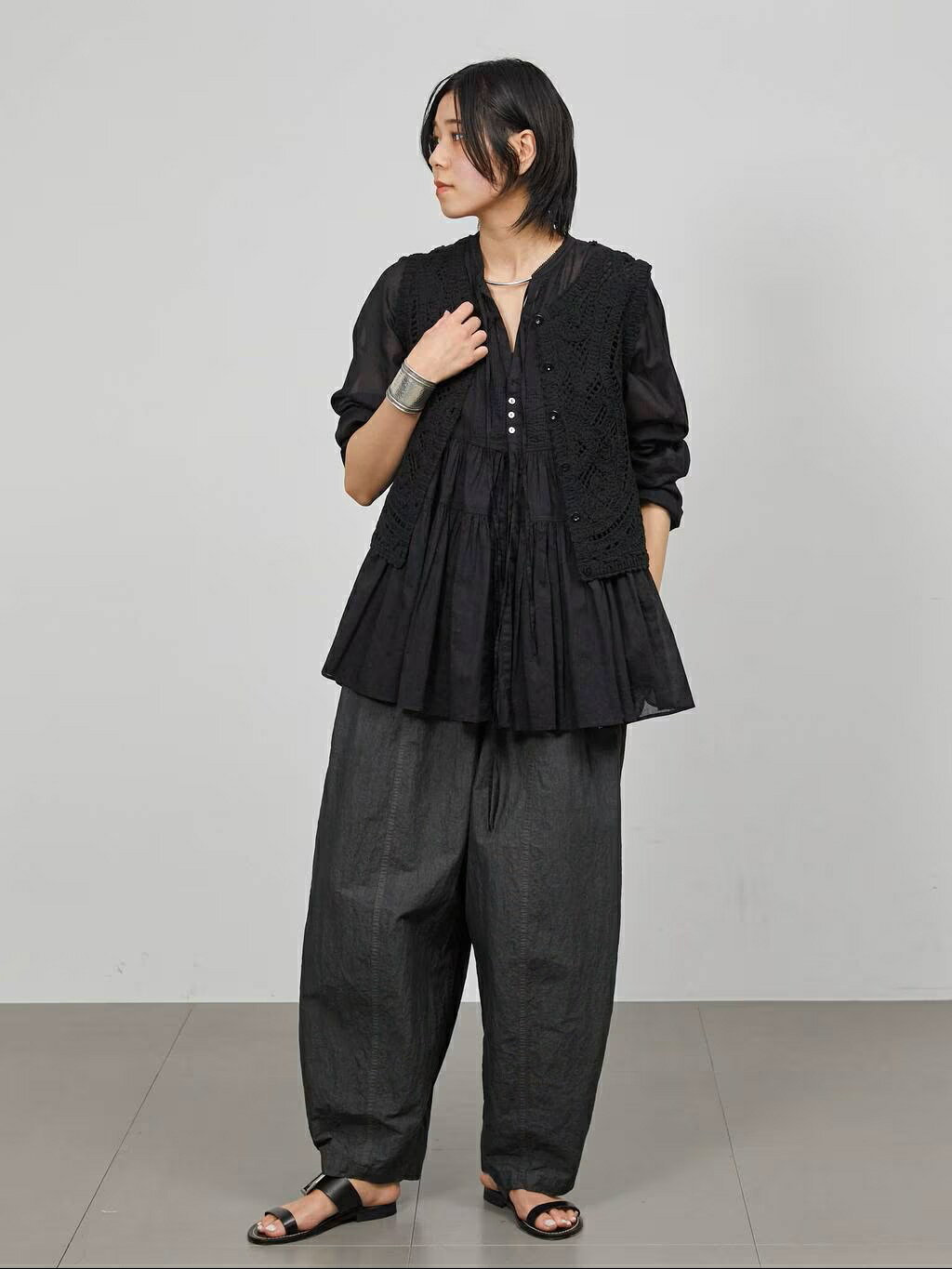 Curensology | レース2WAYニットベスト | Rakuten Fashion(楽天