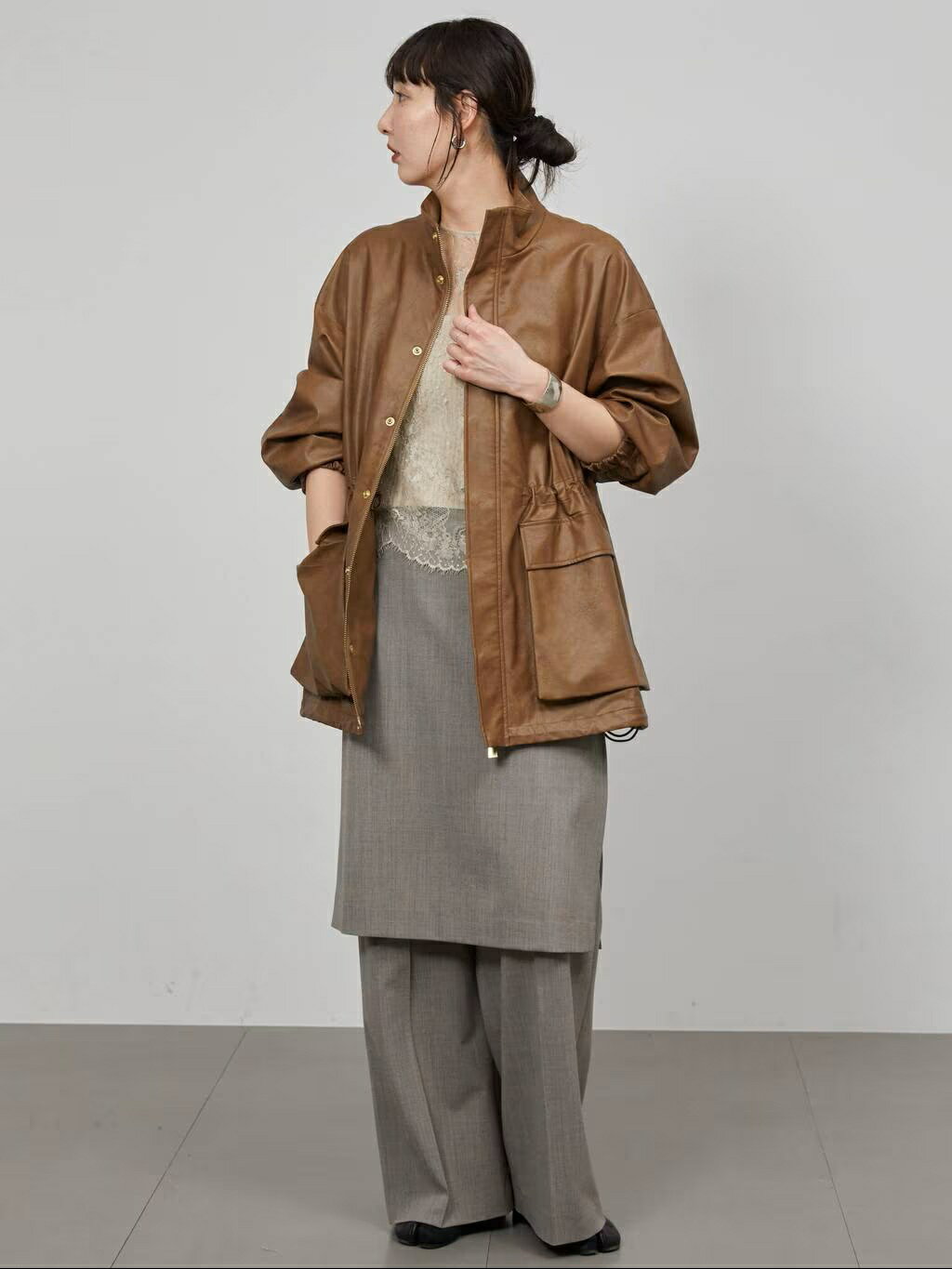 Curensology | <C.S.G>リネンリバーレースブラウス | Rakuten Fashion