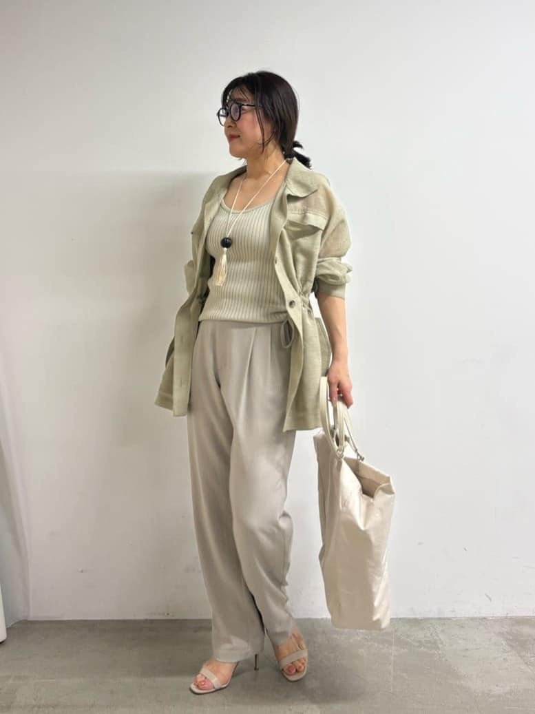 GALLARDAGALANTEのライトジャージーテーパードパンツを使ったコーディネートを紹介します。｜Rakuten Fashion(楽天ファッション／旧楽天ブランドアベニュー)6932917