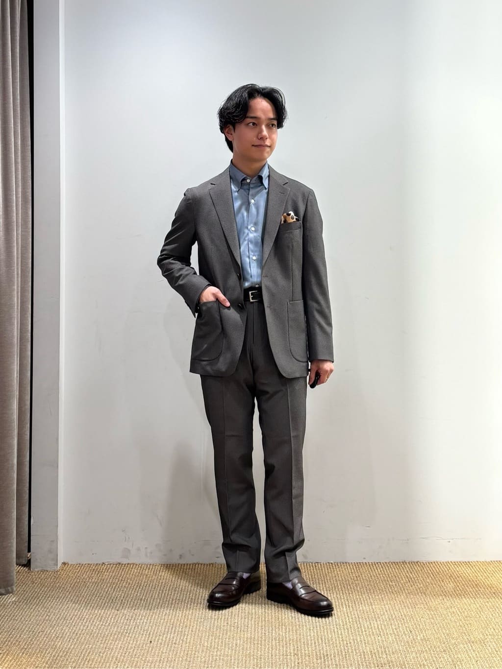 UNITED ARROWS green label relaxing | A+ ポリエステル シャーク
