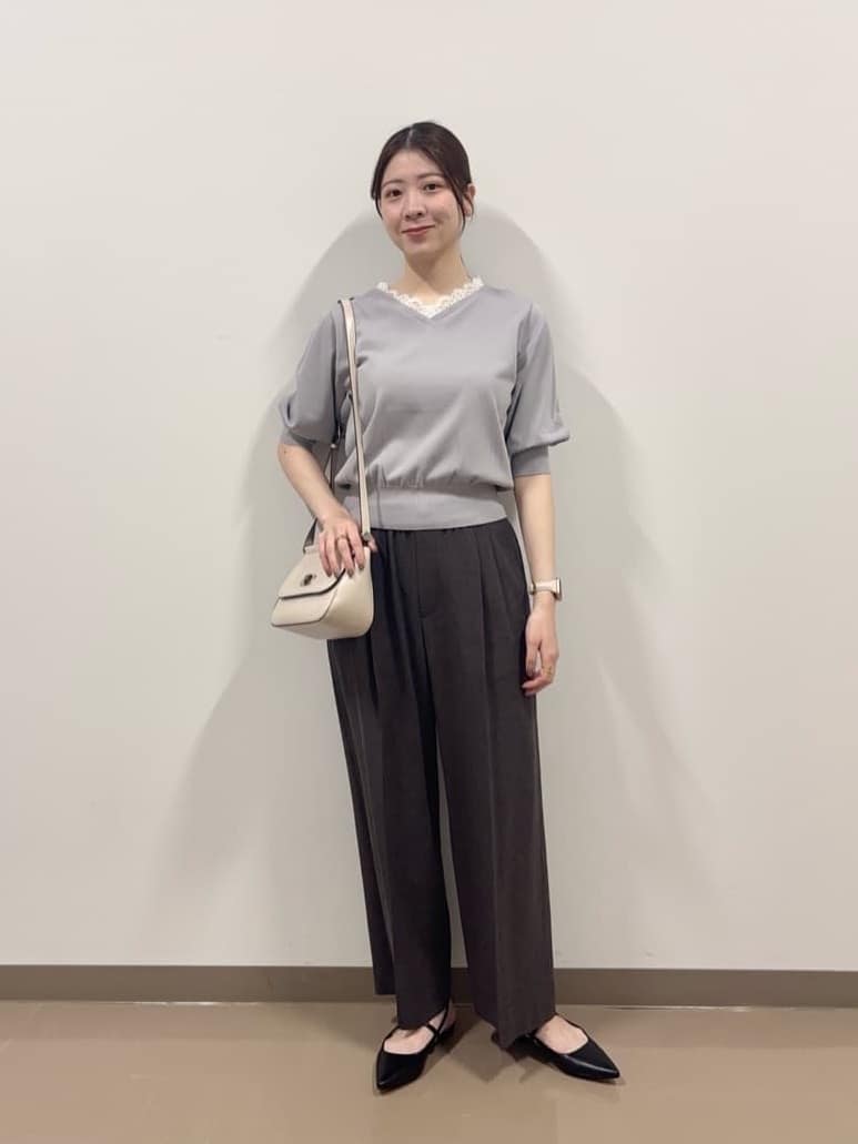 UNITED ARROWS green label relaxing | レース Vネック プルオーバー