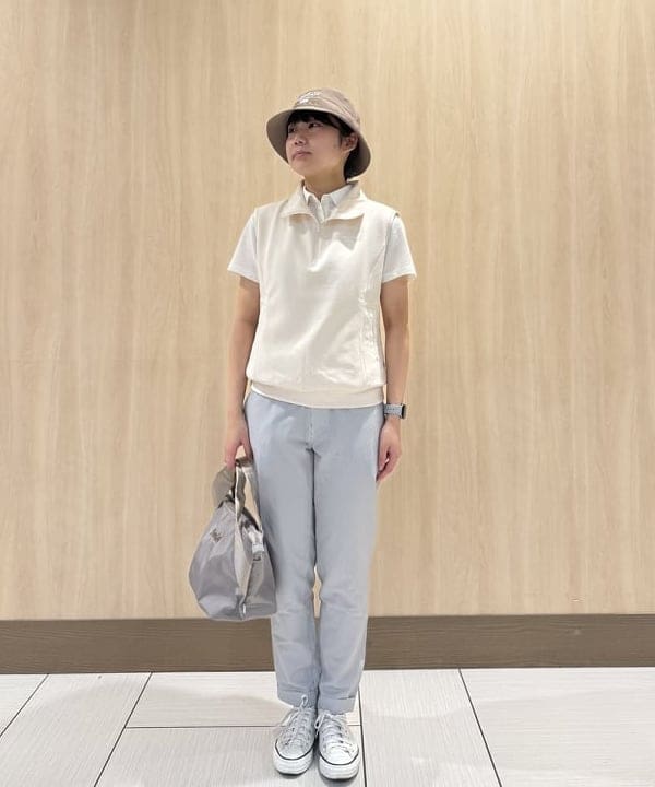 BEAMS GOLF | PURPLE LABEL / 裾ダブル ストライプ柄 ストレッチ