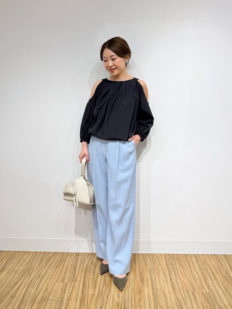 Whim Gazette | 【THE PAUSE】オープンショルダーブラウス | Rakuten