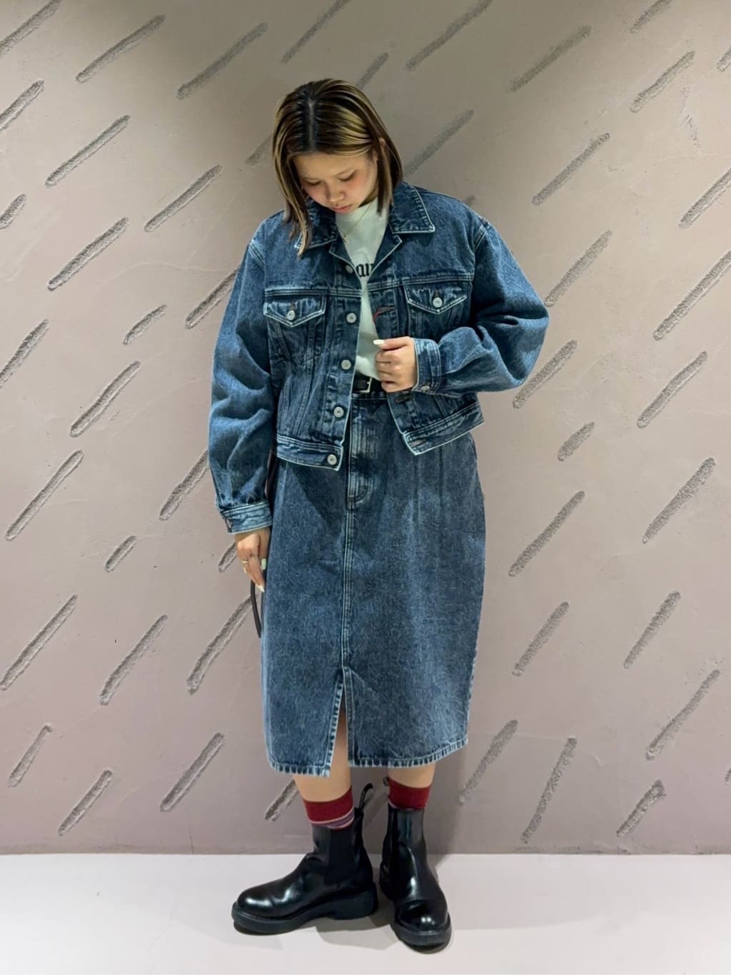 BEAUTY&YOUTH UNITED ARROWS | <timemachine>CHEMICAL SKIRT/スカート
