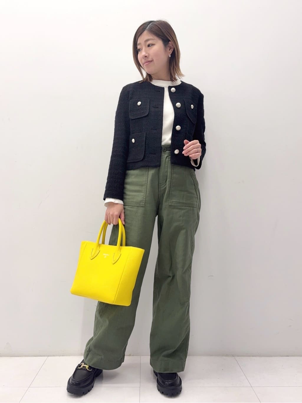 DRESSTERIOR | ブラックファンシーツイードジャケット | Rakuten