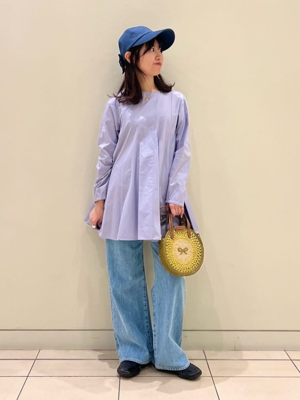 UNITED ARROWS | バイアス フレア チュニック ブラウス