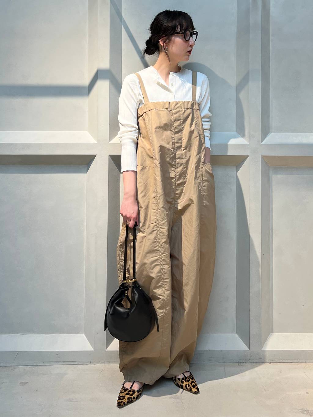 Curensology | ナイロンラミーサロペット | Rakuten Fashion(楽天