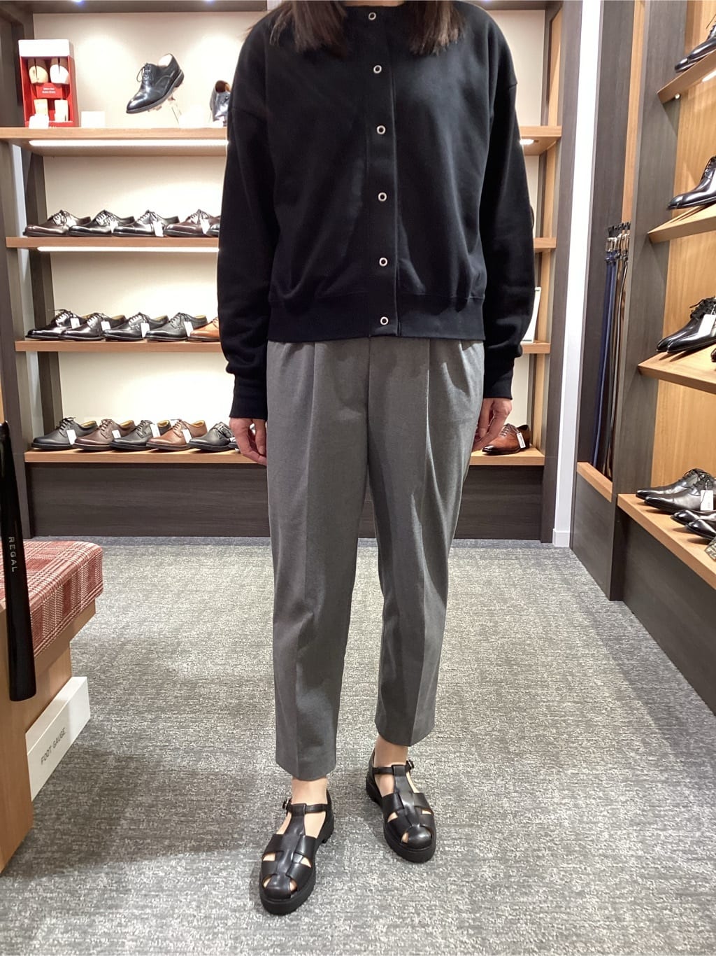 REGAL FOOT COMMUNITY | REGAL F43R グルカサンダル ブラック サンダル