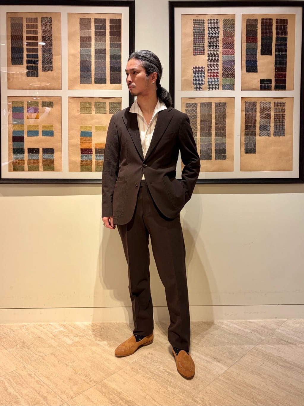 【極美品✨近年モデル シアサッカー】ユナイテッドアローズ テーラードジャケット UNITED ARROWS | シアサッカー シングル 3ボタン テーラードジャケット