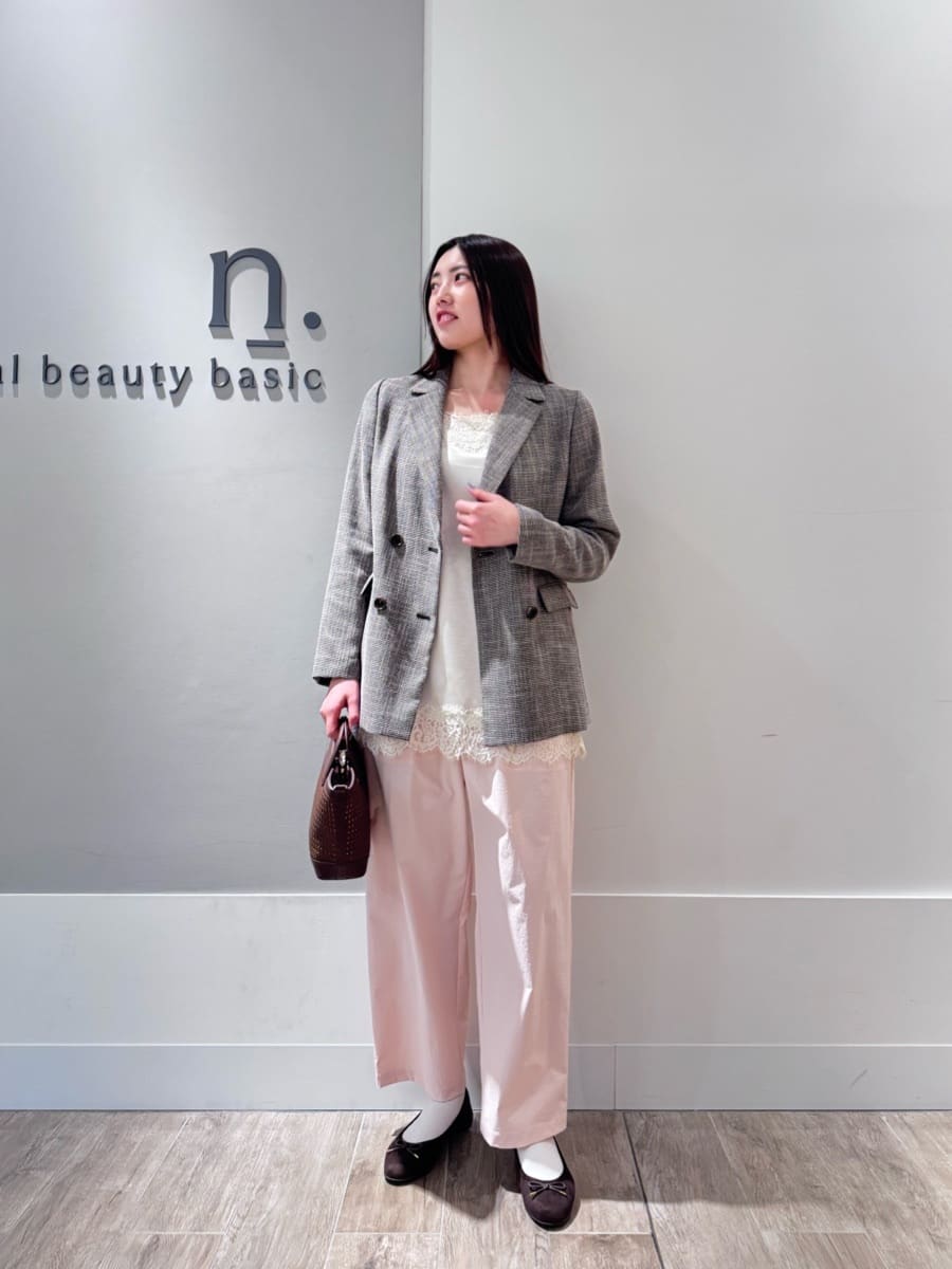NATURAL BEAUTY BASIC | <N.>からみ織りダブルジャケット | Rakuten