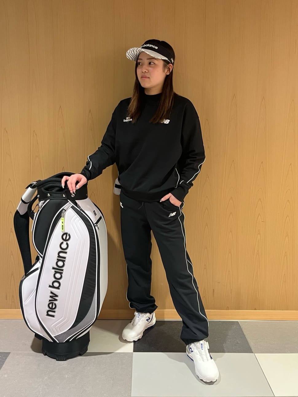 New Balance Golf | スウェット モックネック プルオーバー (WOMENS