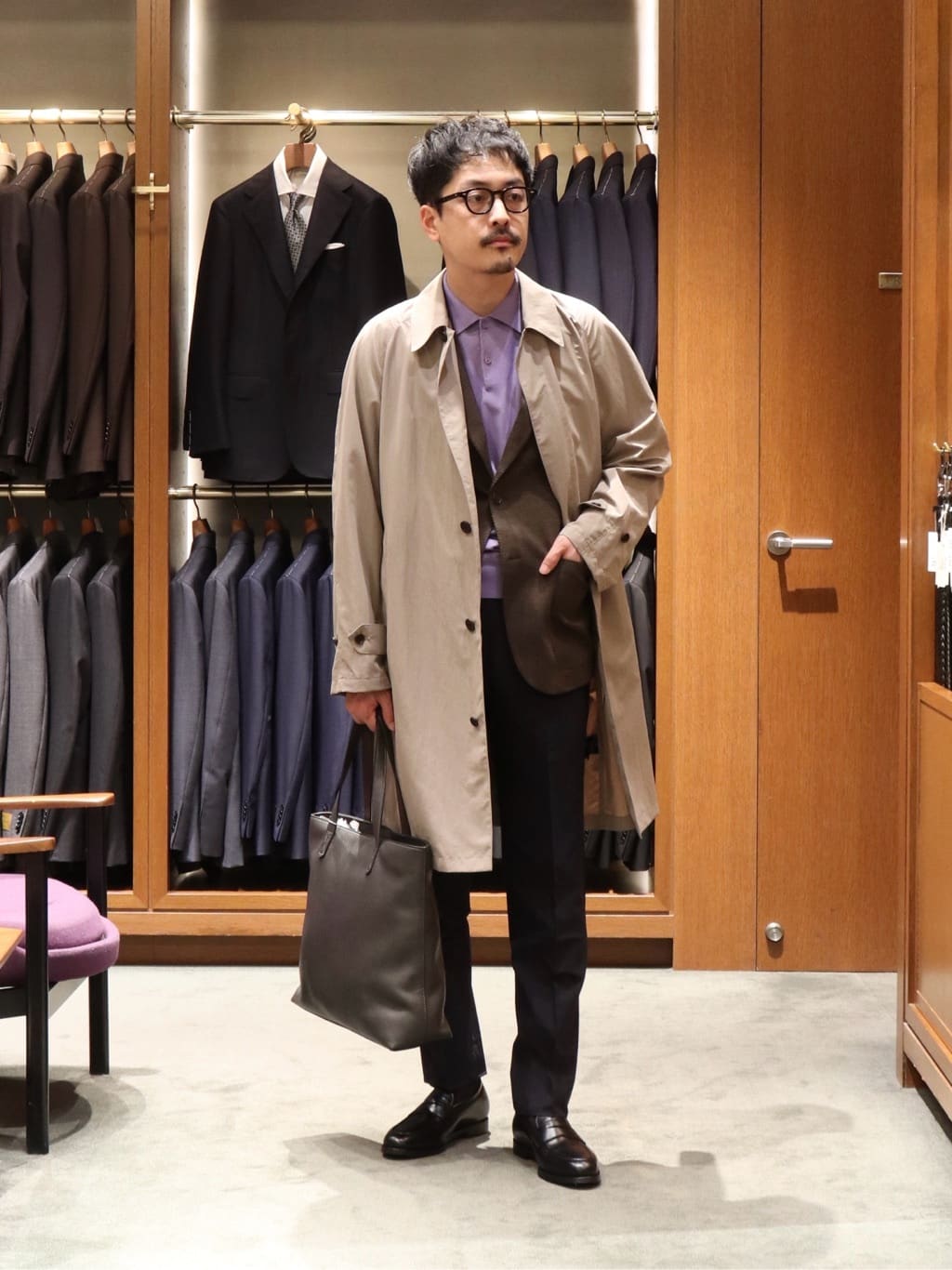 UNITED ARROWS | ポリエステル タフタ パッカブル ライト バルマカーン