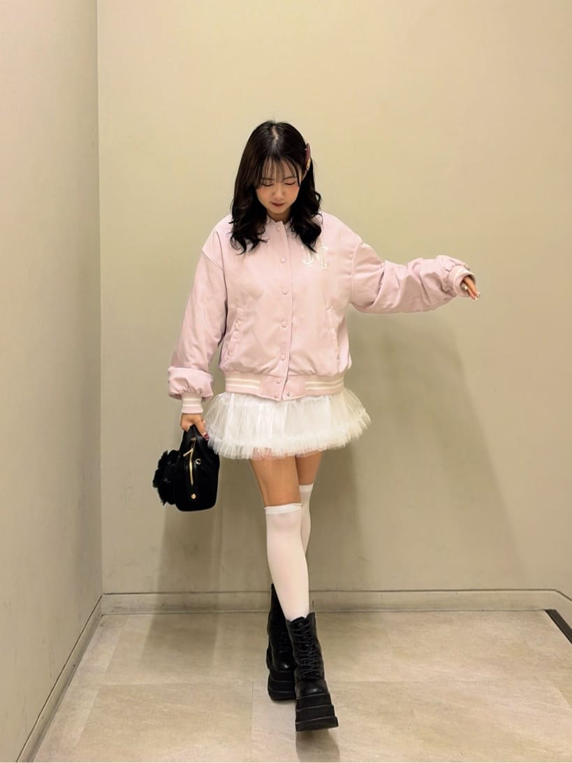 one after another NICE CLAUP | ロゴ入りスカジャン | Rakuten