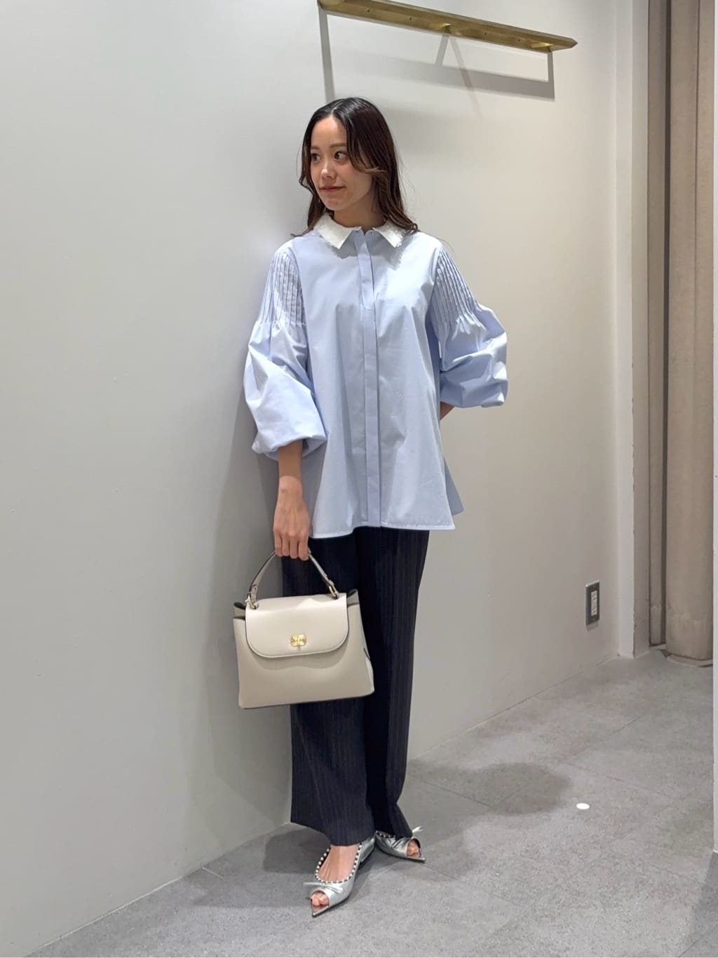 UNITED ARROWS | チュールカラー 2WAY ブラウス | Rakuten Fashion