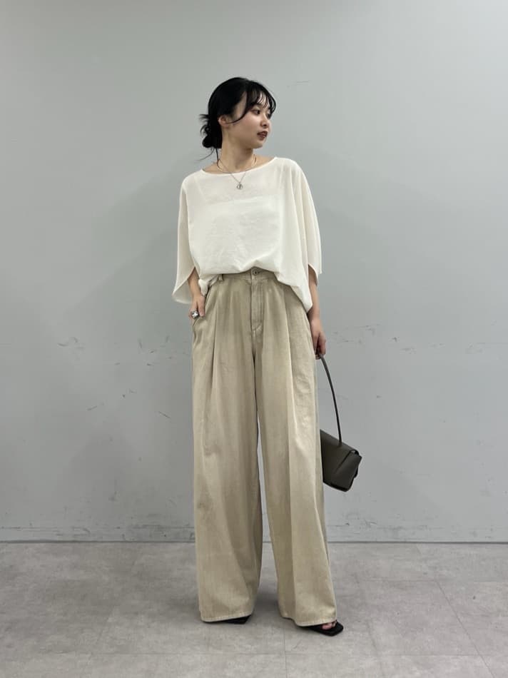 GALLARDAGALANTEの<Oggi 6月号掲載アイテム>【夏でも快適】シアーデニムパンツを使ったコーディネートを紹介します。｜Rakuten Fashion(楽天ファッション／旧楽天ブランドアベニュー)6944935