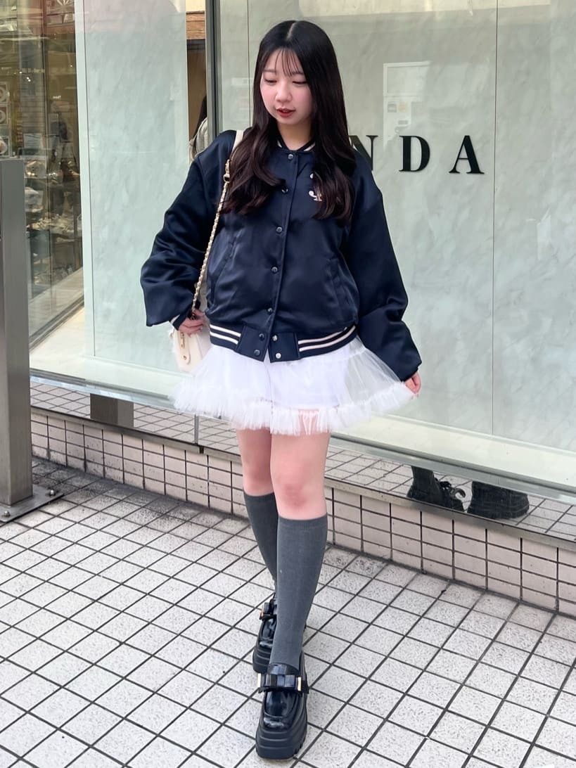one after another NICE CLAUP | ロゴ入りスカジャン | Rakuten