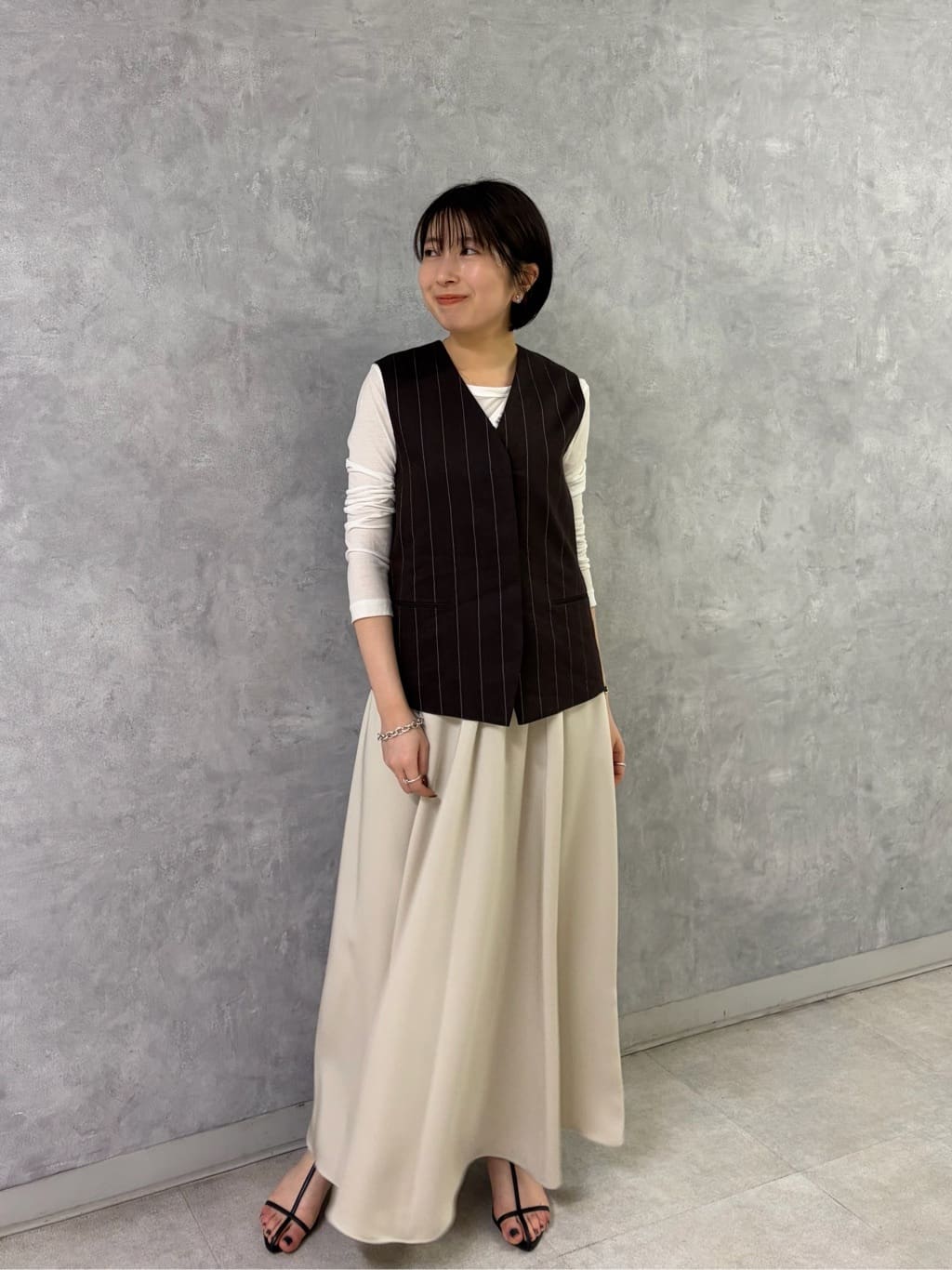 UNITED ARROWS | <conte>コットン シアー クルーネックカットソー