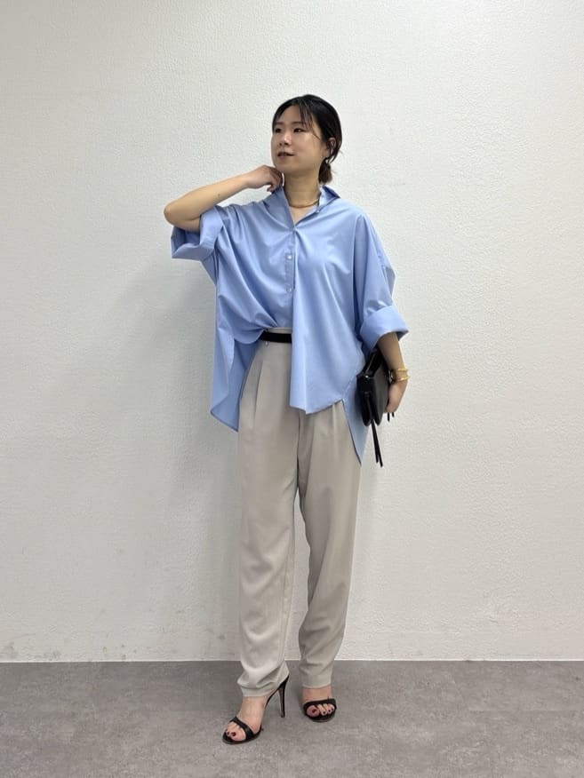 GALLARDAGALANTEのライトジャージーテーパードパンツを使ったコーディネートを紹介します。｜Rakuten Fashion(楽天ファッション／旧楽天ブランドアベニュー)6948286
