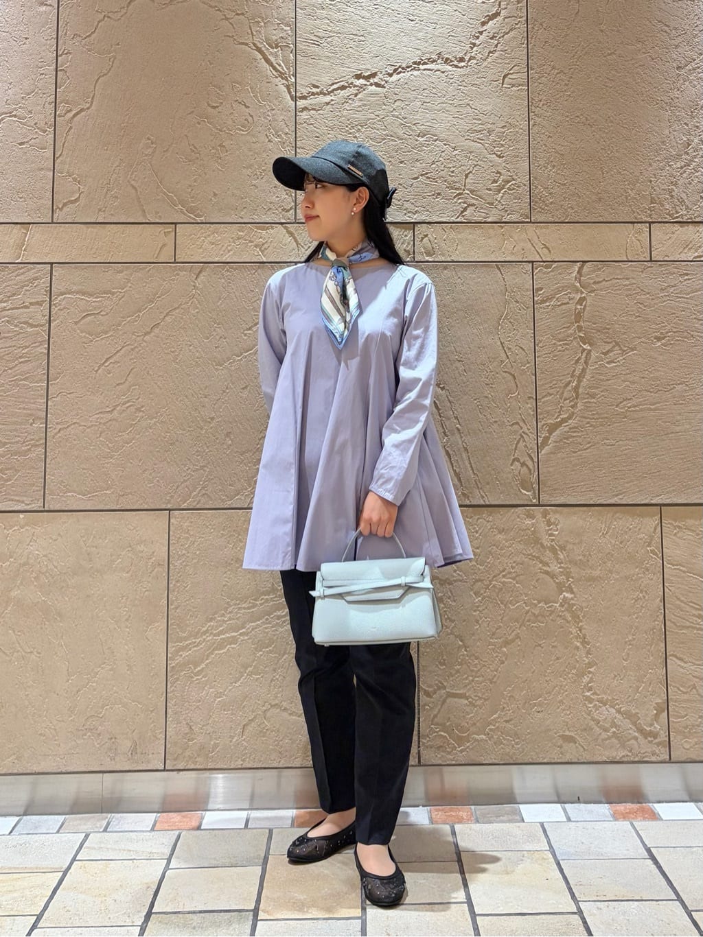 UNITED ARROWS | バイアス フレア チュニック ブラウス