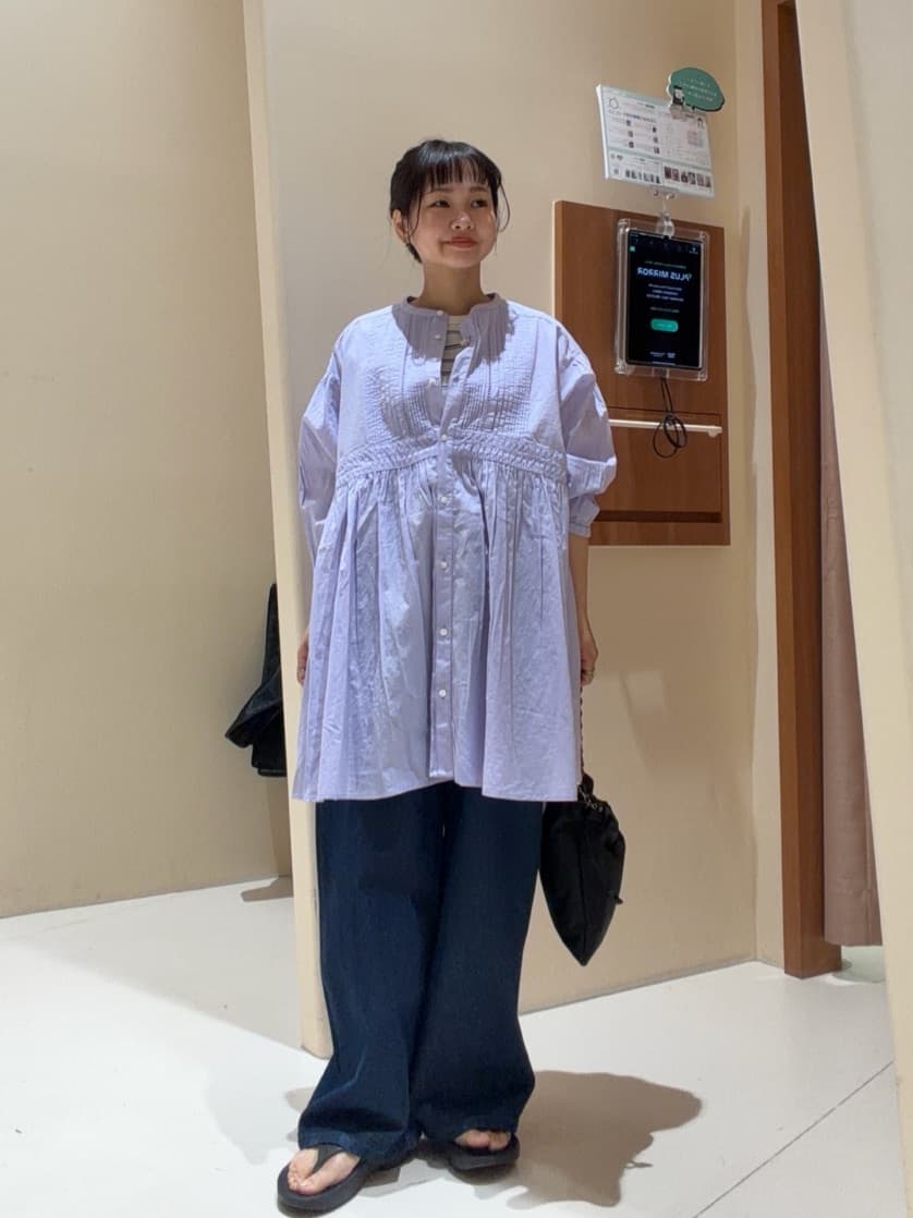 FREAK’S STOREのインド ピンタック チュニックブラウス/ワンピース 全5色を使ったコーディネートを紹介します。｜Rakuten Fashion(楽天ファッション／旧楽天ブランドアベニュー)6949140